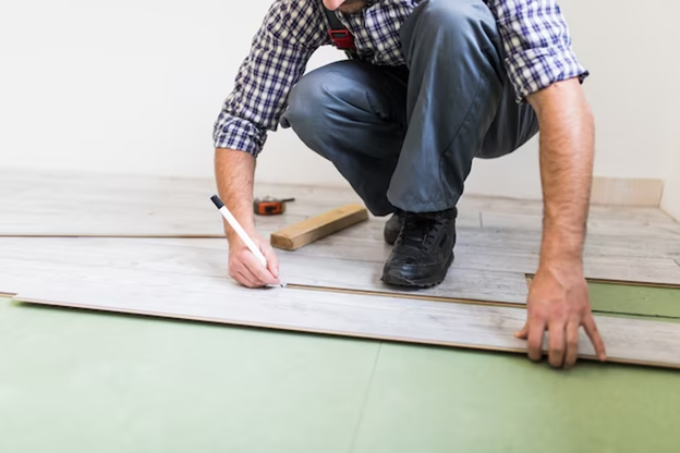 Planning a staggering vinyl plank flooring layout is a great idea to prevent mistakes.