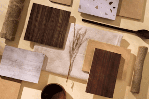 A number of vinyl plank flooring colors